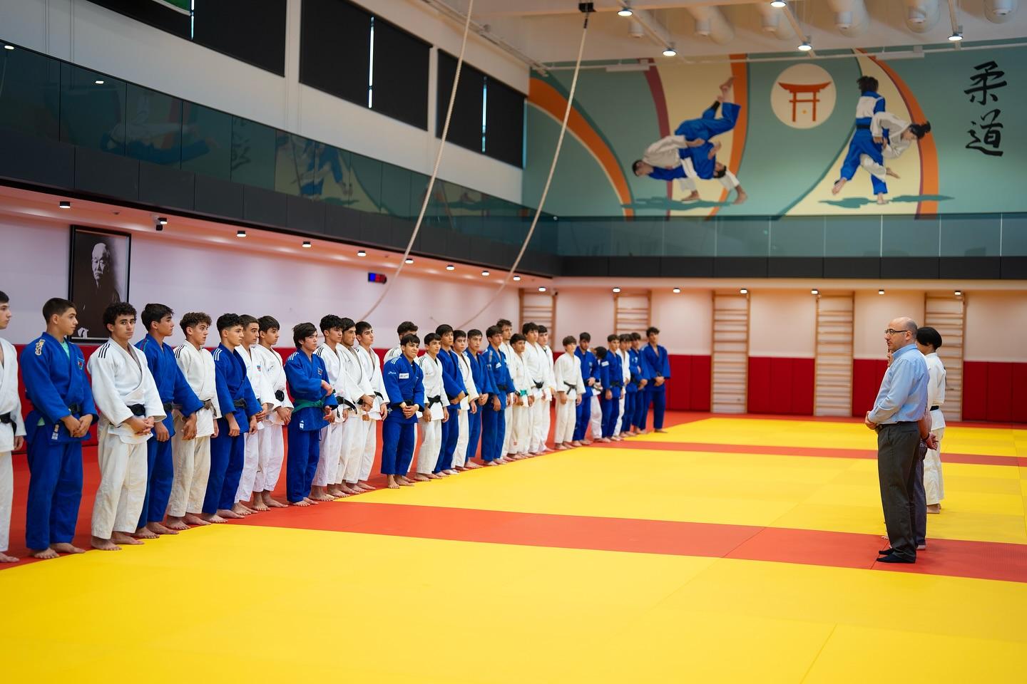 Avropa Gənclər Yay Olimpiya Festivalında iştirak edəcək cüdoçularla görüş olub